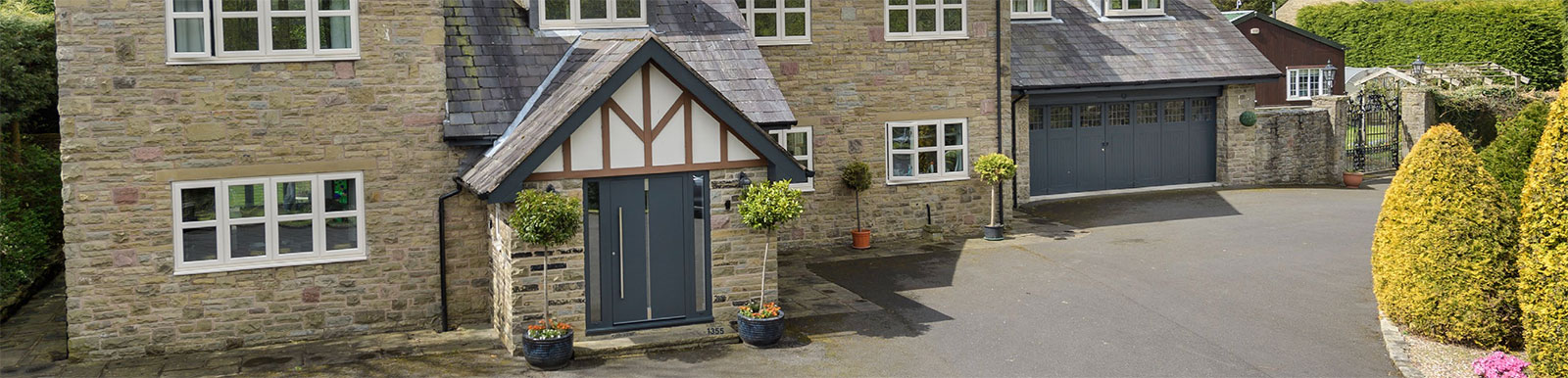 Aluminium doors
