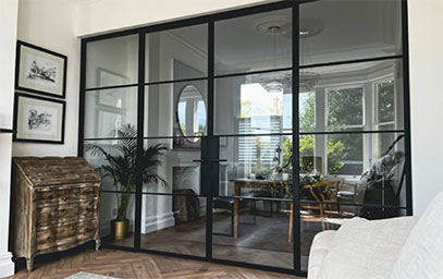 internal glazed screens placer